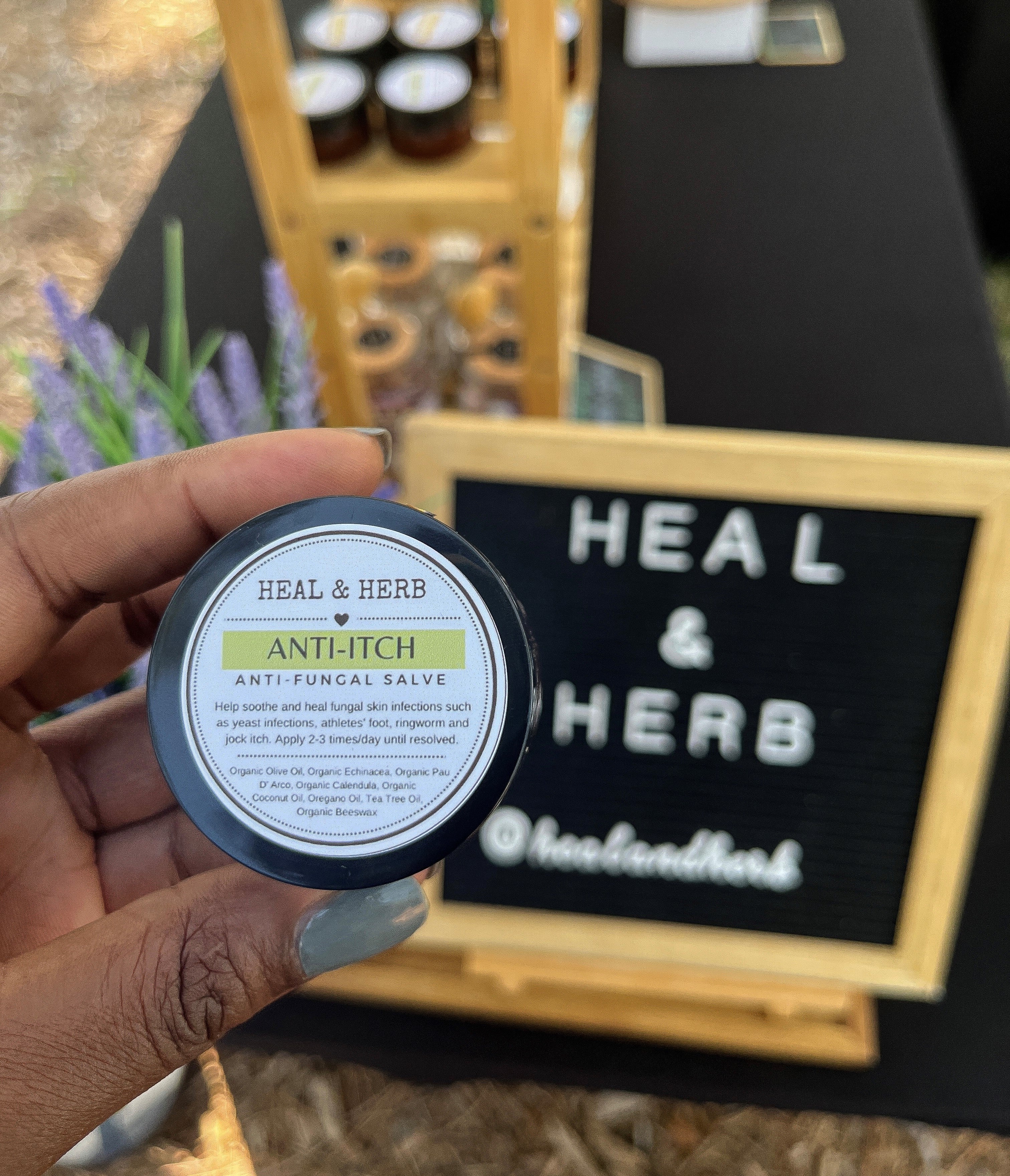 Anti-itch Herbal Salve (Anti-fungal)