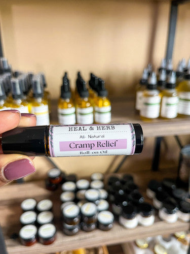 Cramp Relief Roll-on Oil | Heal & Herb