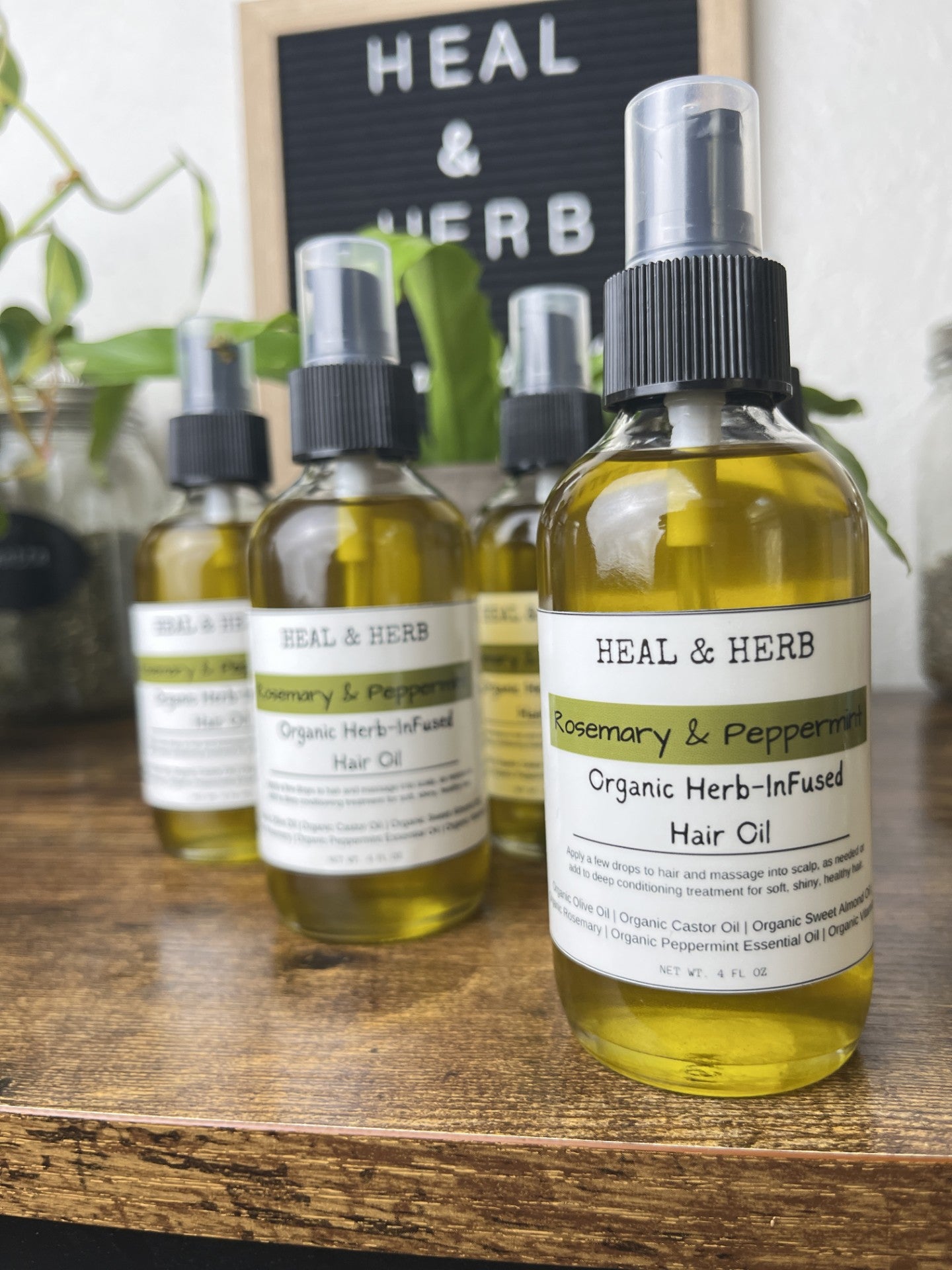 Rosemary & Peppermint Hair Oil