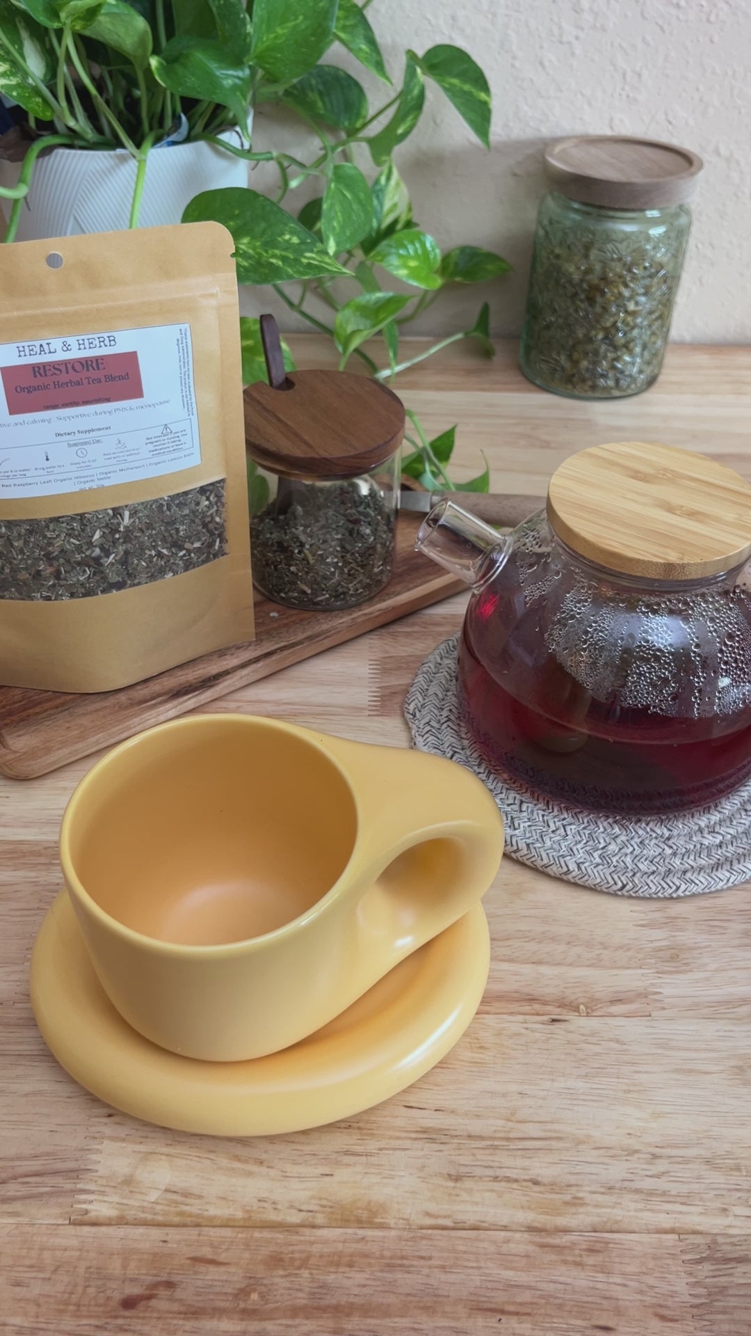 RESTORE Organic Herbal Tea Blend (Women's Health)