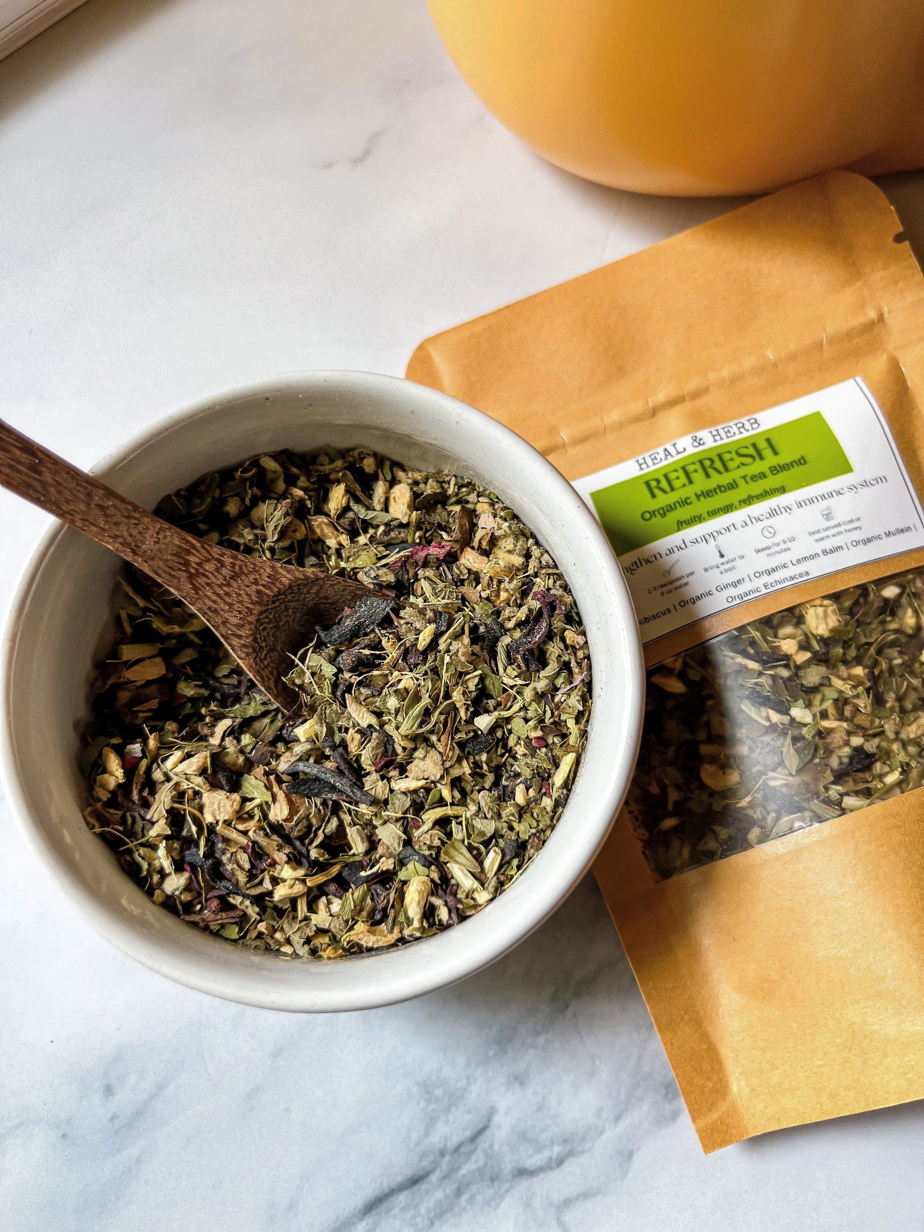 REFRESH Organic Herbal Tea Blend (Immune Support)