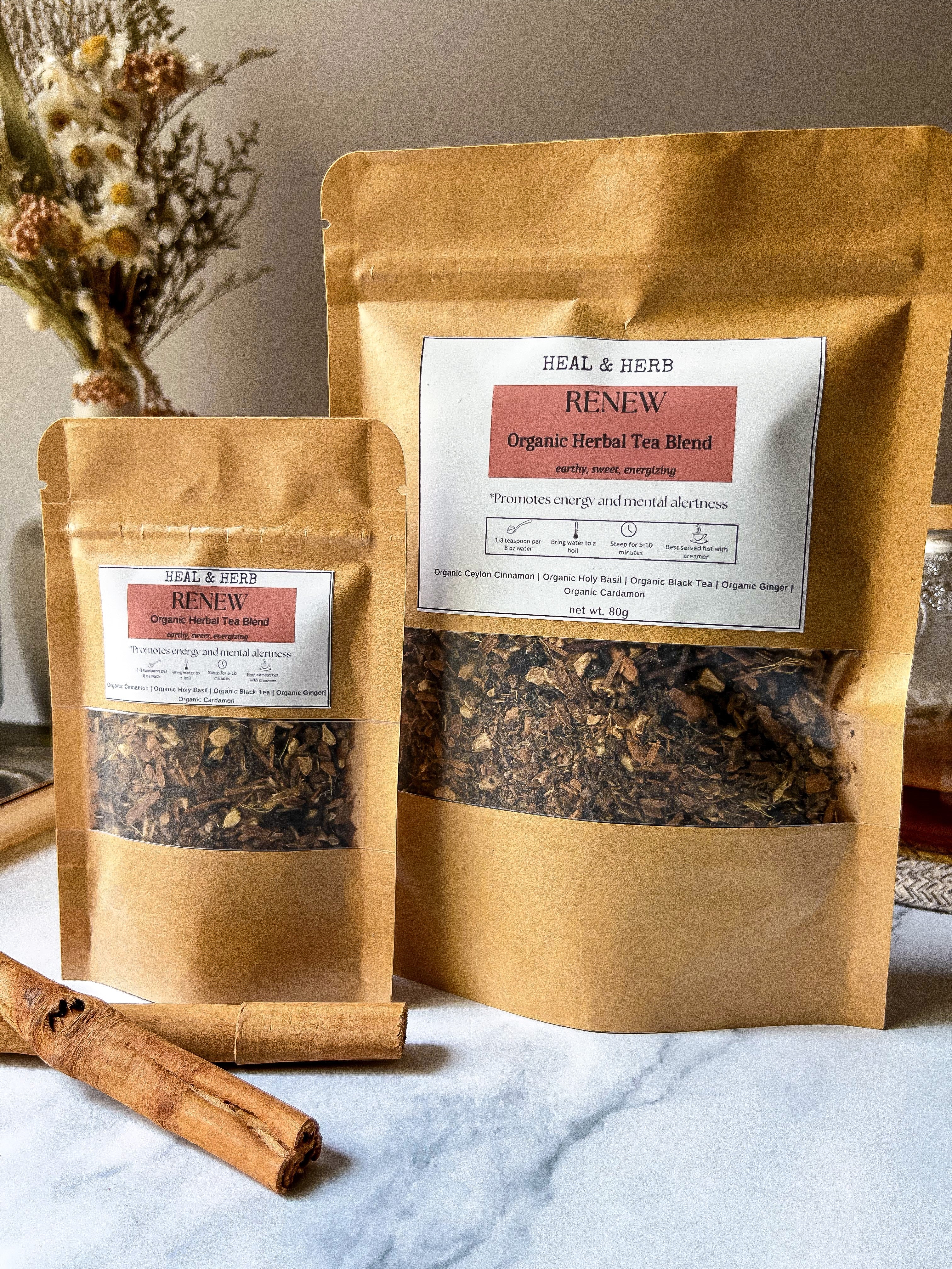 RENEW Organic Herbal Tea Blend (Coffee Replacement)