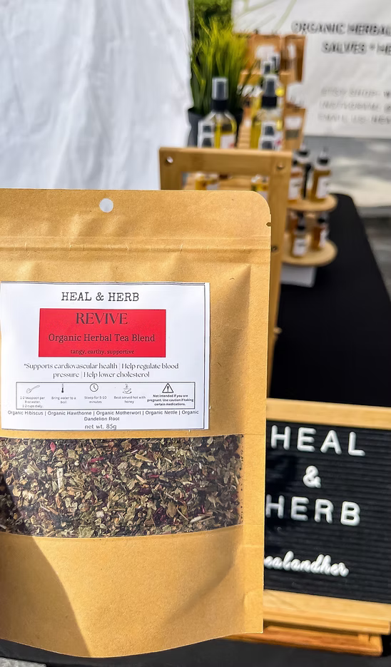 REVIVE Organic Herbal Tea Blend (Heart health)