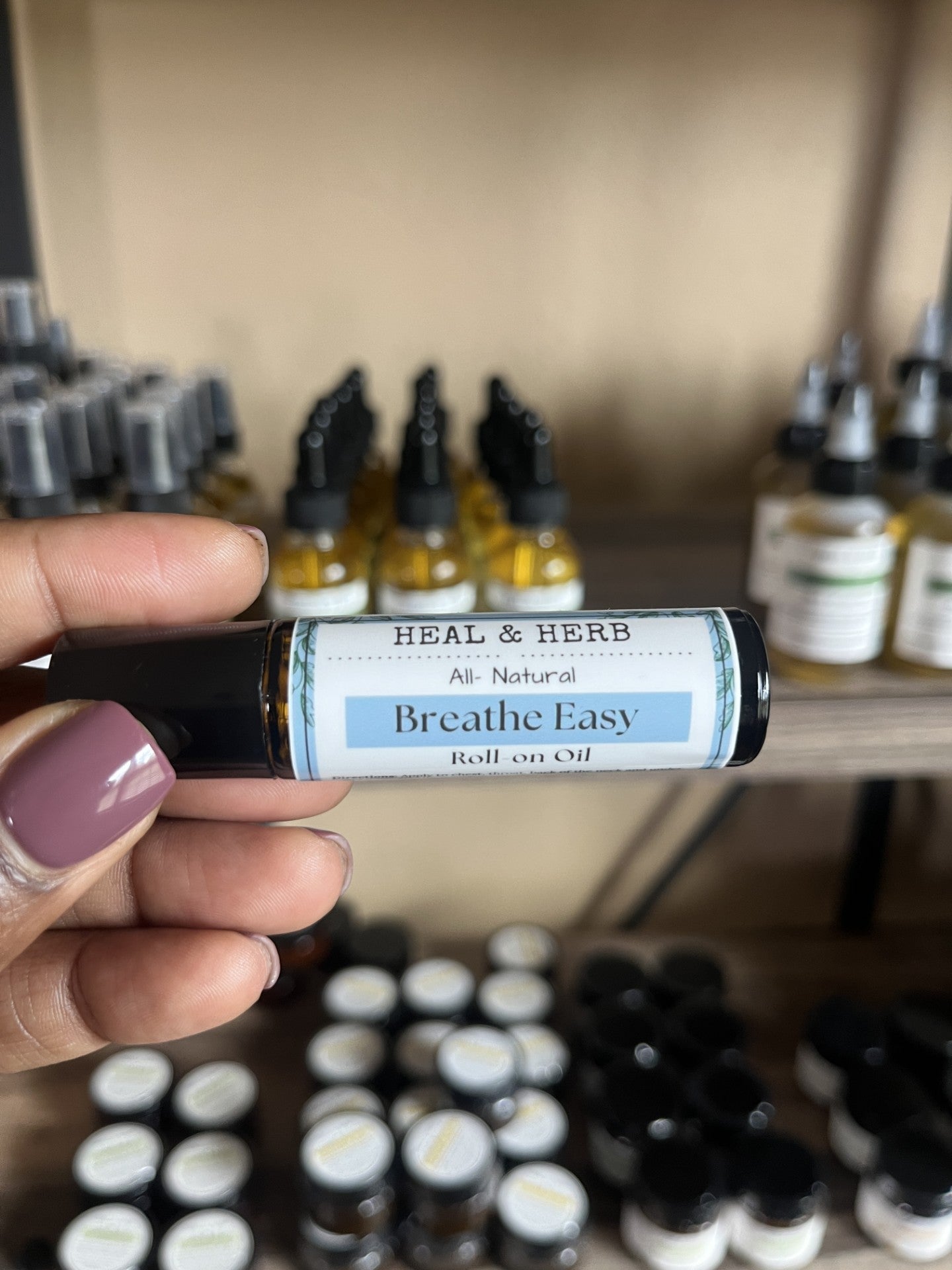Breathe Easy Roll-on Oil | Heal & Herb