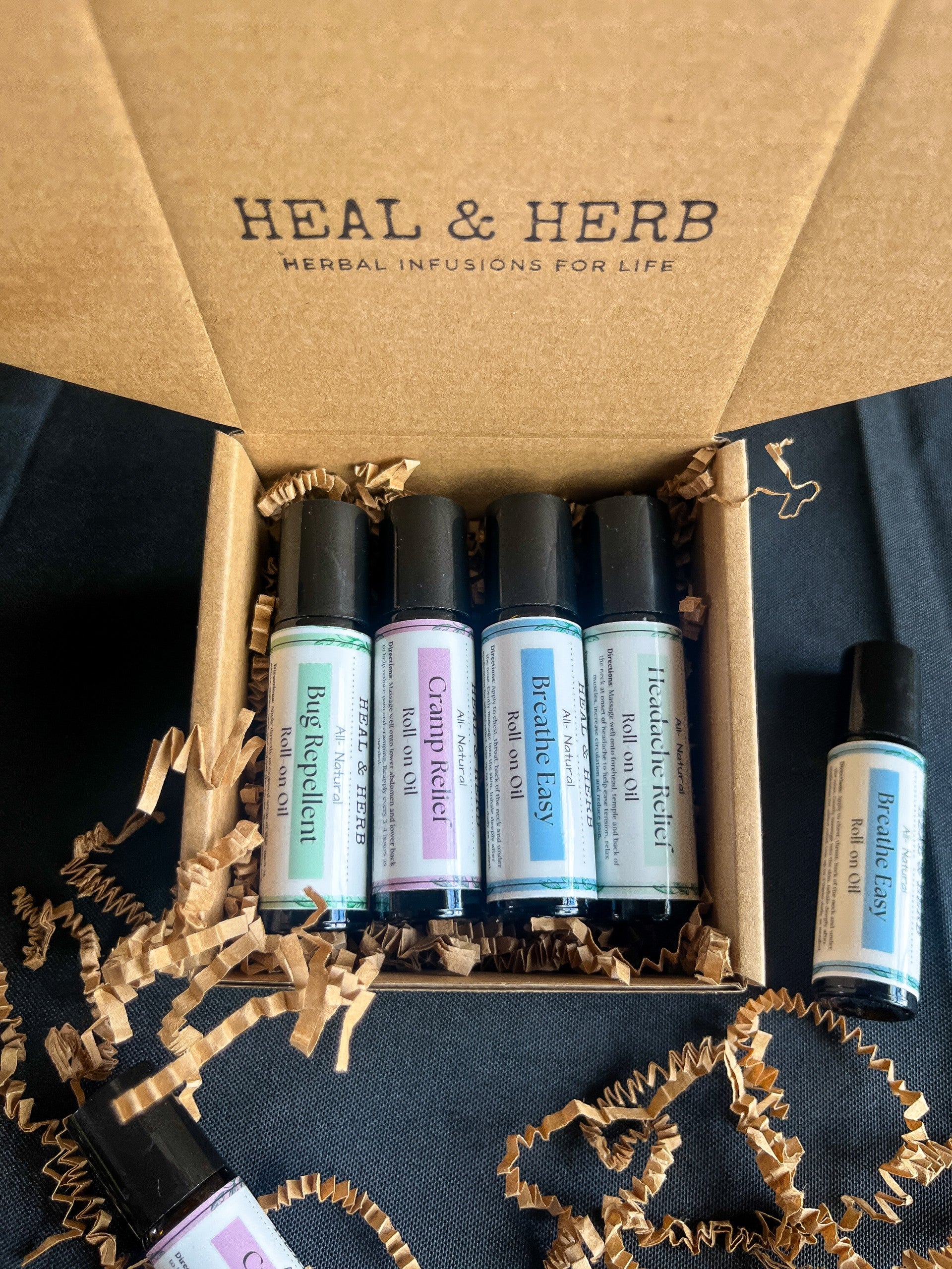 Cramp Relief Roll-on Oil | Heal & Herb