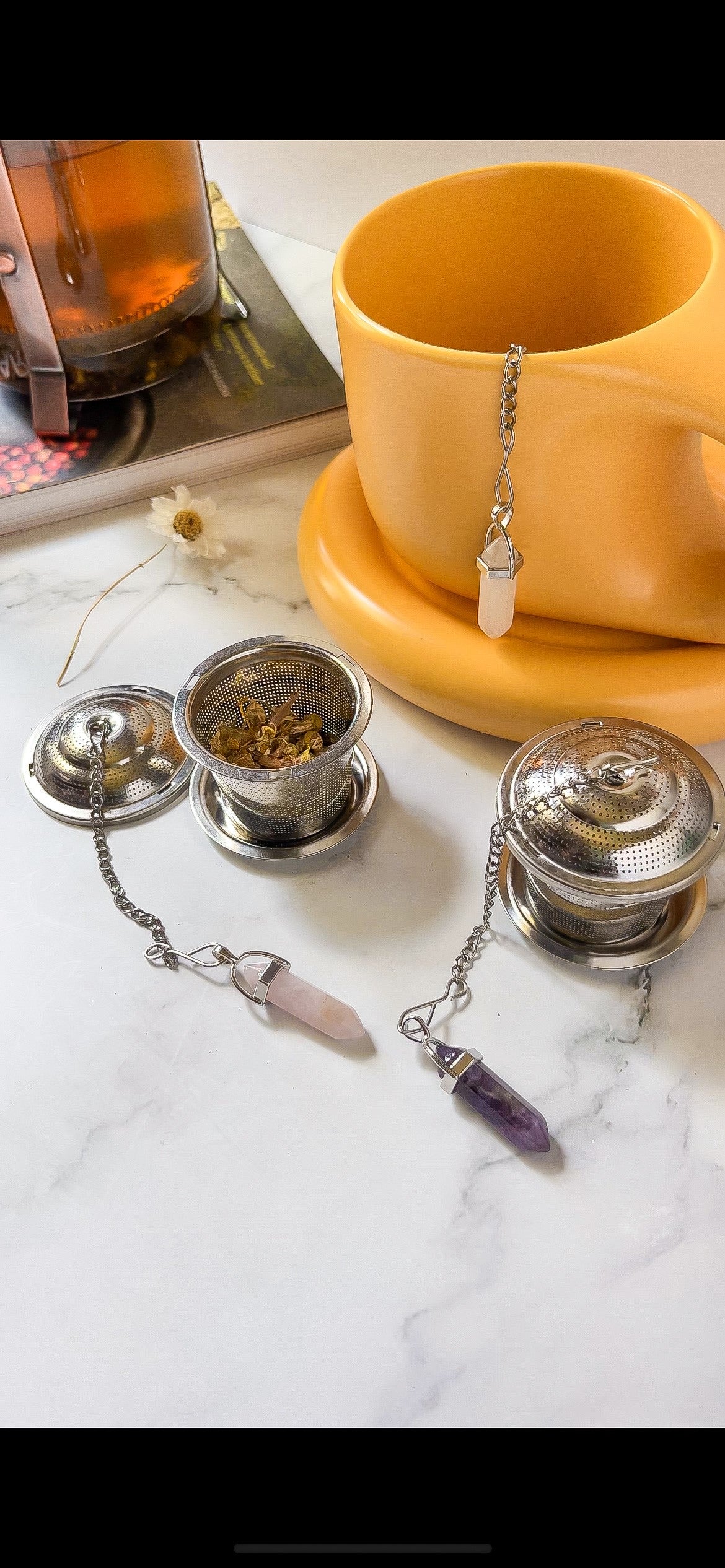 Loose Leaf Crystal Steeper